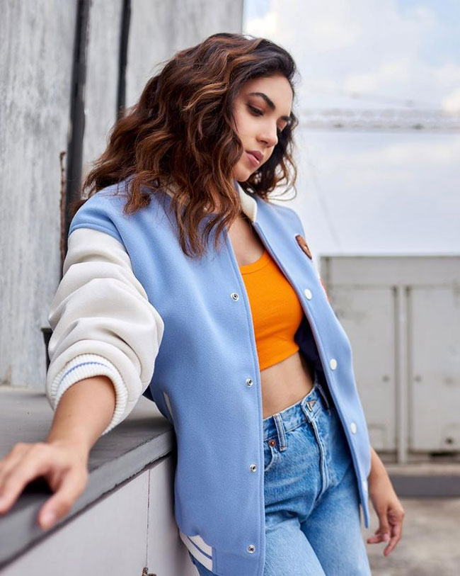 Adorable Ritu Varma In Floral Outfit